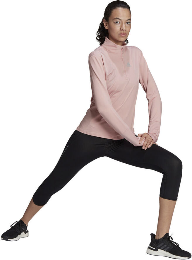 adidas Own The Run 1/2 Zip løbetrøje Pink