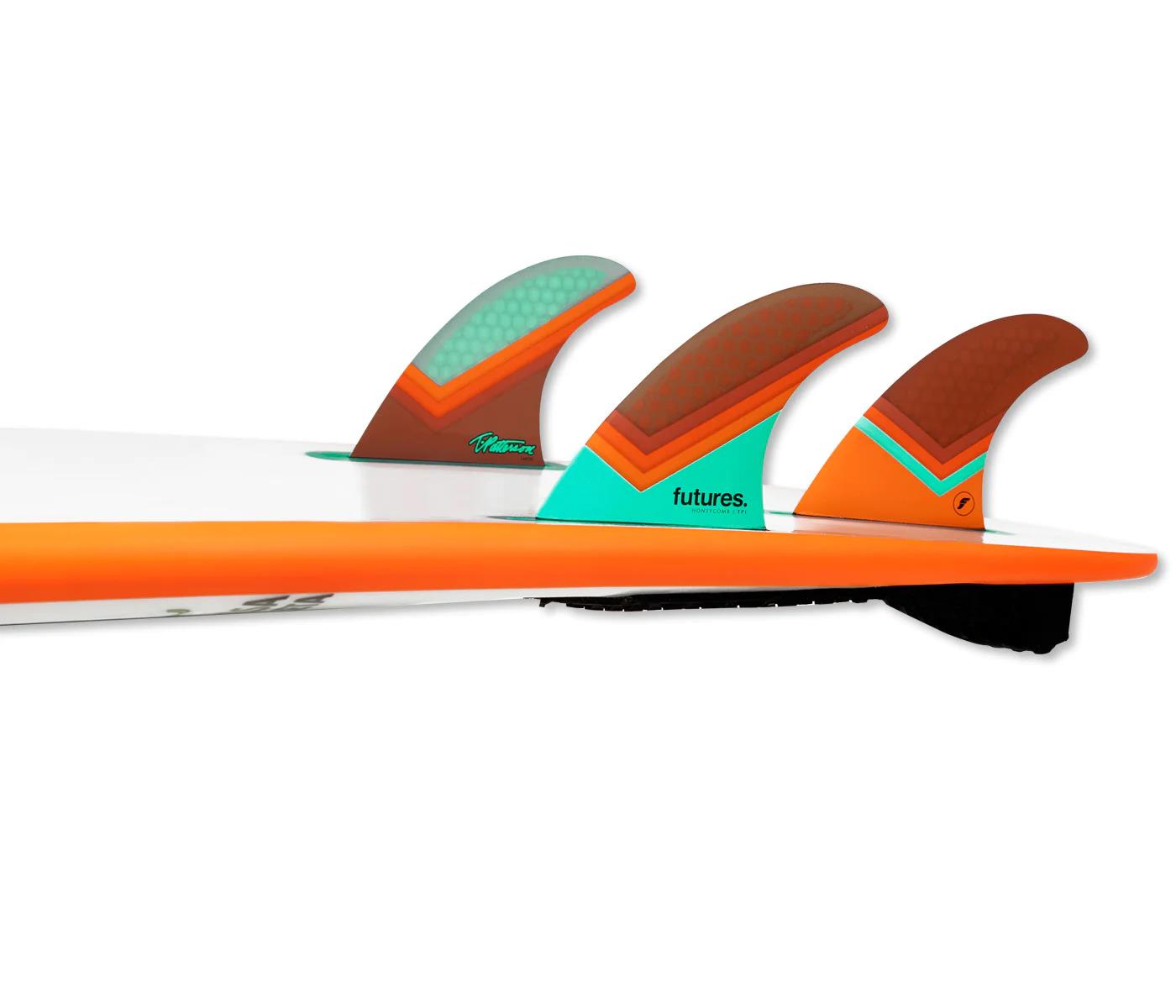 Futures TP1 - Honeycomb - Teal / Orange Thruster - L