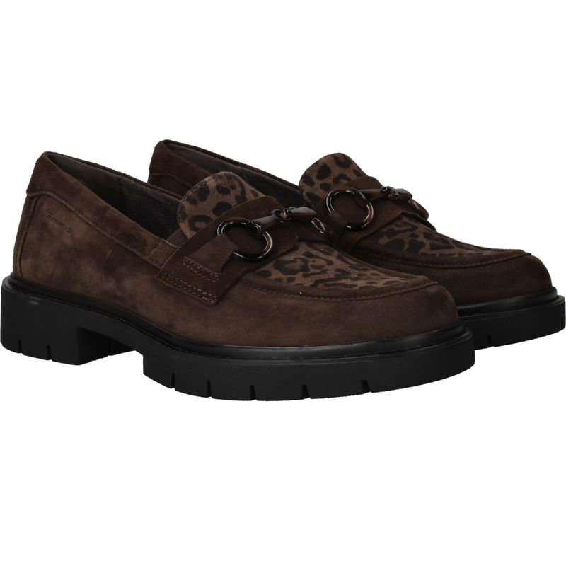 Tamaris Comfort Loafers Bruin Dames