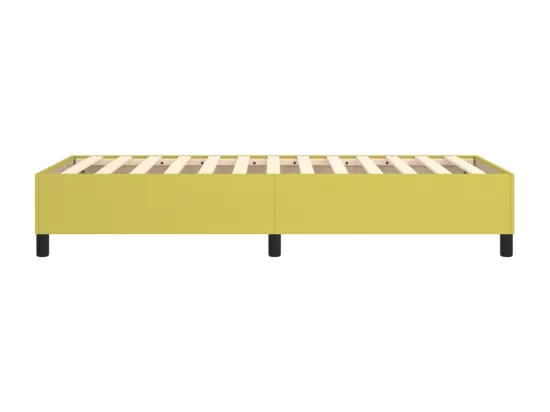 Sommier tapissier Vert 80x200 cm Tissu