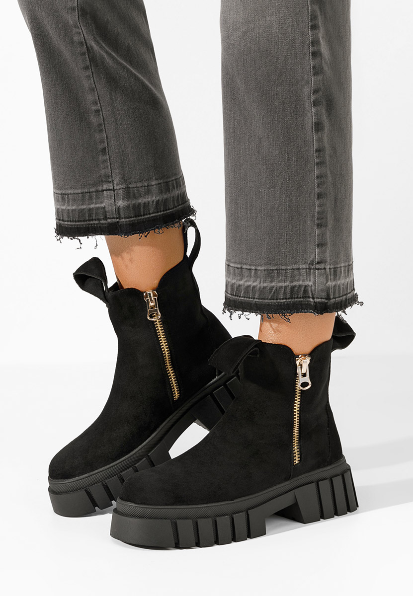 Bottines femme noires Anylora V3