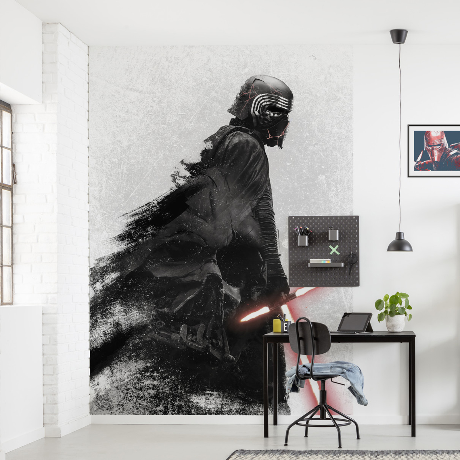 Vlies-Fototapete STAR WARS KYLO VADER SHADOW - 200x280 cm