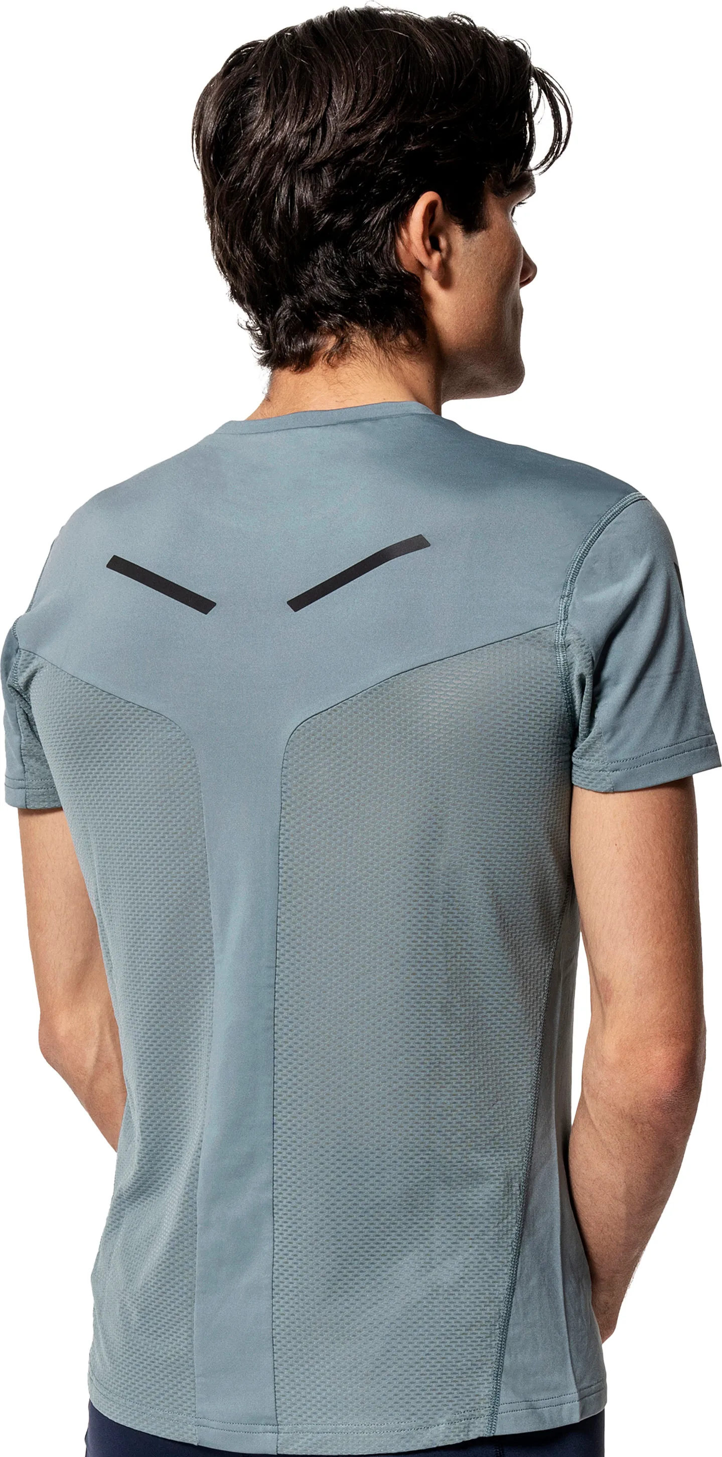 Swix Men's Pace NTS Short Sleeve Baselayer Top Dark Fog