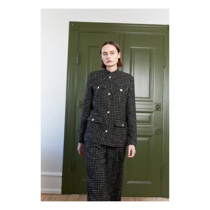 Stella Nova Veste Cameron Carreaux | Noir