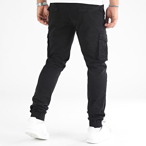 Lot De 2 Pantalons Cargo XQ05 Noir Blanc