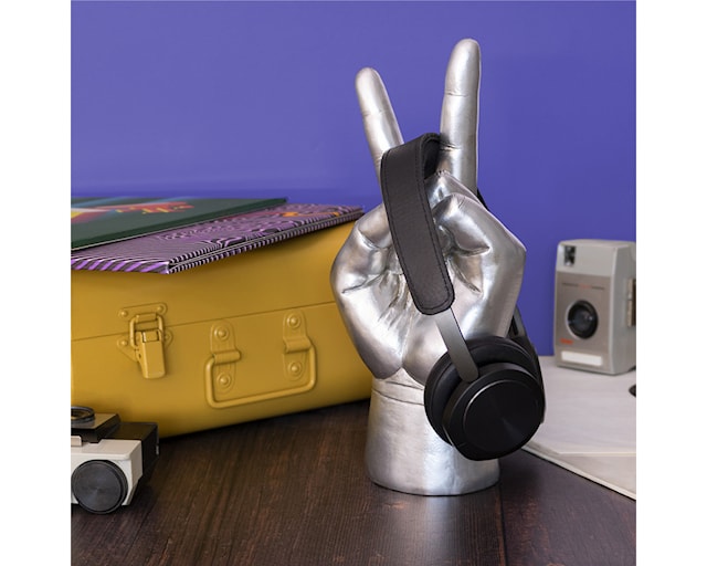 Hodetelefonholder Peace-hånd