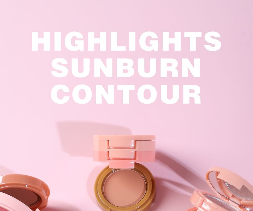 HANDAIYAN - 3-in-1 highlight blush contourpalette - 3 soorten