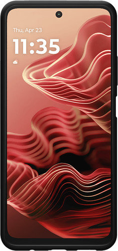Just in Case Soft Design Motorola Moto G35 Back Cover Zwart