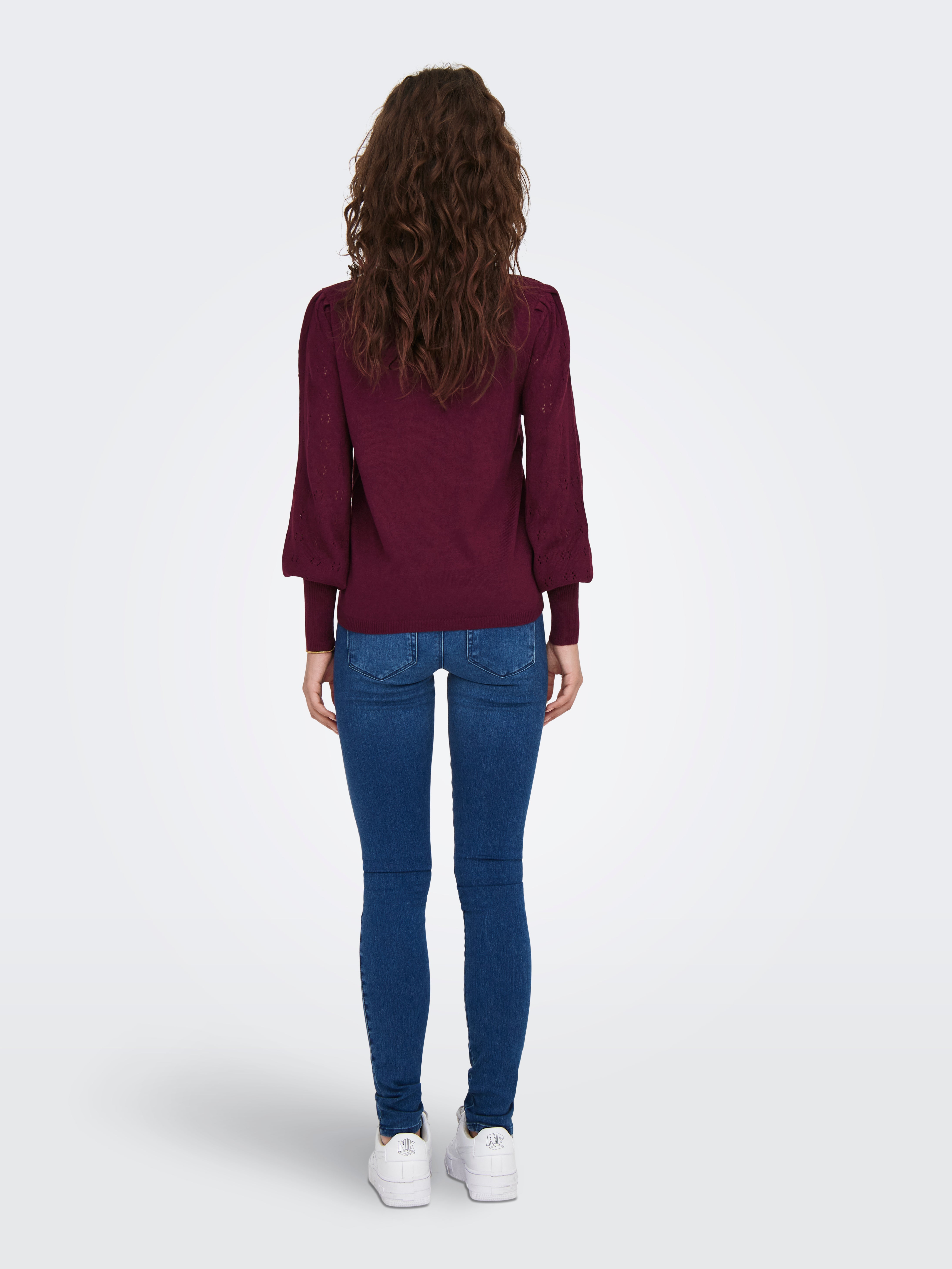 ONLMIRA Strickpullover Windsor Wine