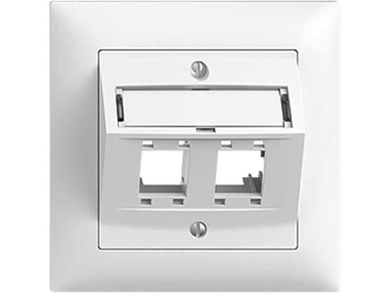 Feller EDIZIOdue Montageset UP R&M freenet 2-fach leer Montageset,