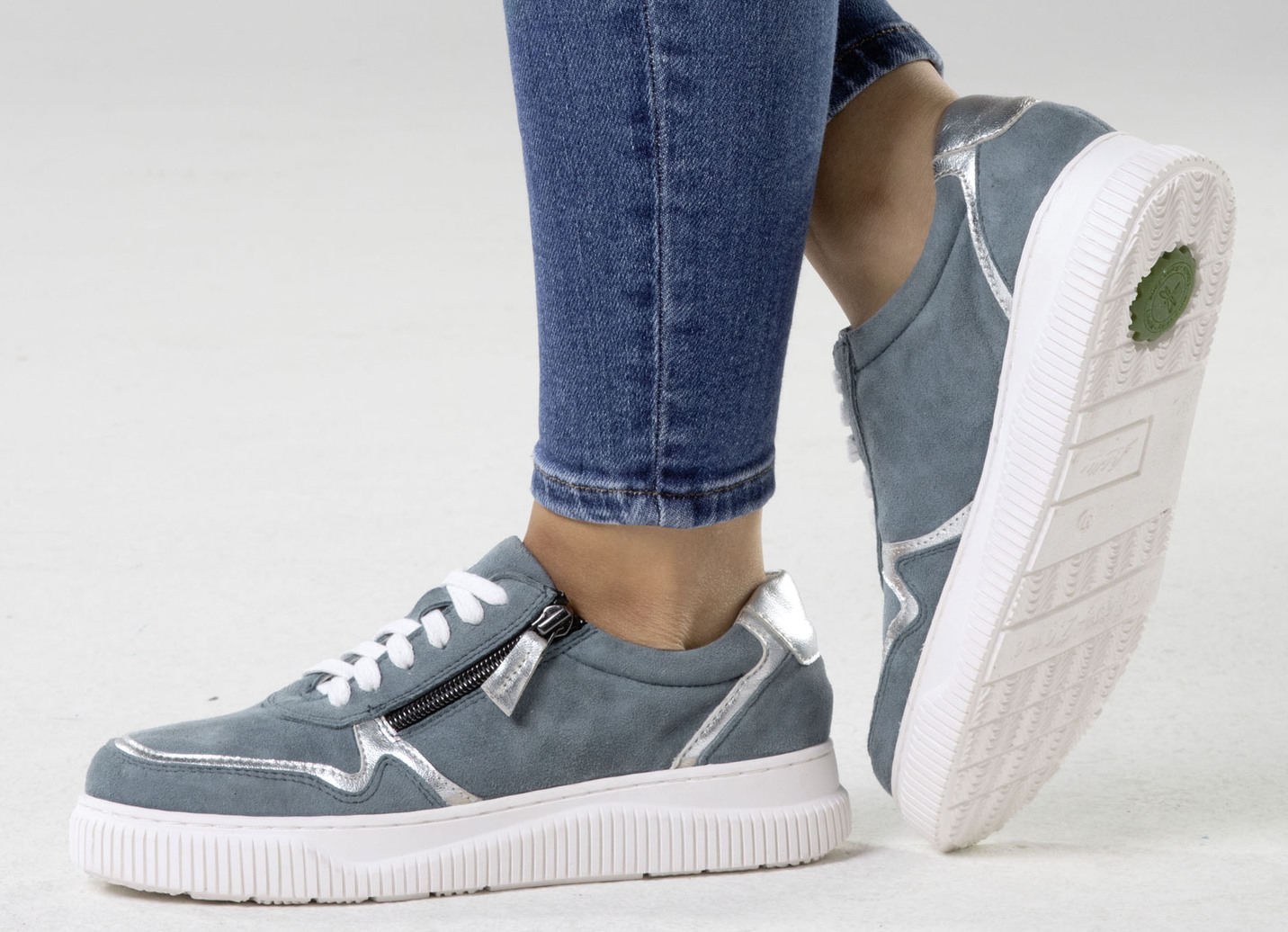 ELENA EDEN Sneaker mit Kontrast-Besätzen