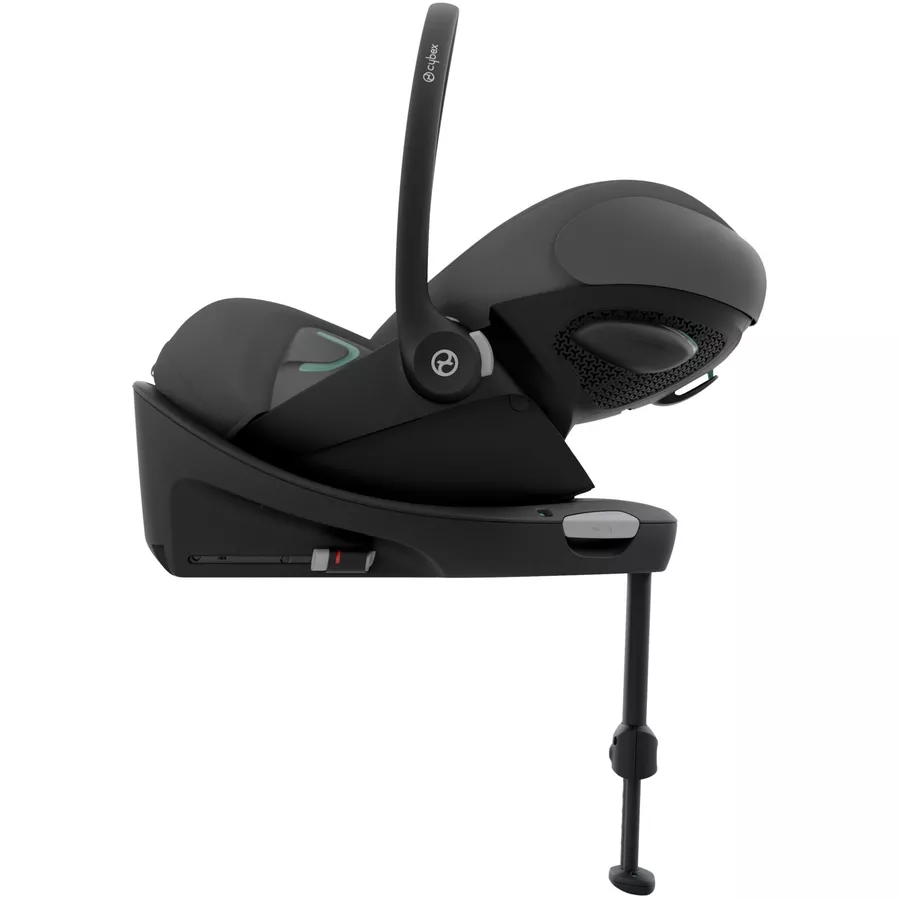 cybex GOLD Babyschale Cloud G i-Size Plus Lava Grey Plus mit Basisstation Base G