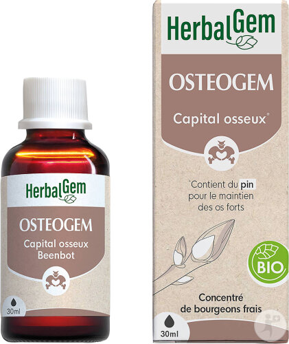 Herbalgem Osteogem GC13 Complexe Capital Osseux Bio Flacon 30ml