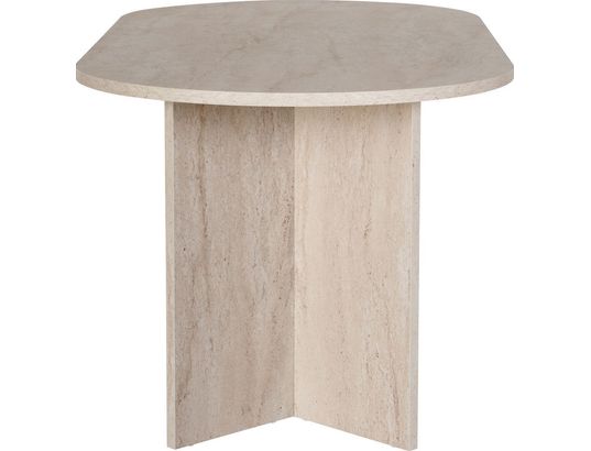 CONCEPT1 - Table Sablin travertin 180 x 90 x h75