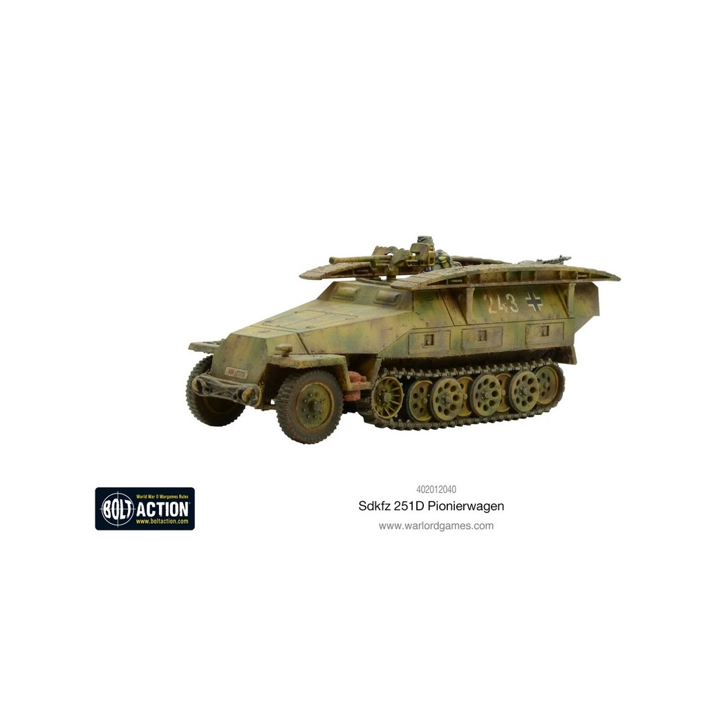 Bolt Action - German - SD.Kfz 251/7 D Pionierwagen