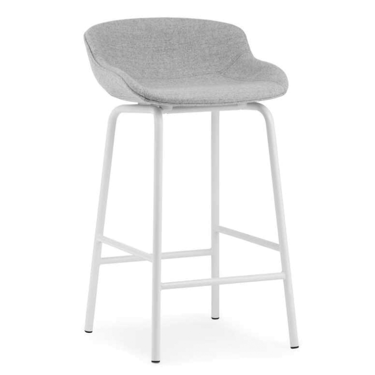 Normann Copenhagen Hyg barkruk 65 cm full upholstery Wit Synergy LDS-08