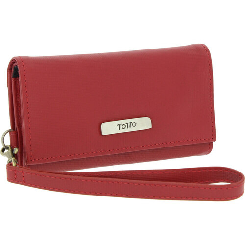 Totto - Cartera cuero Labuan Rojo
