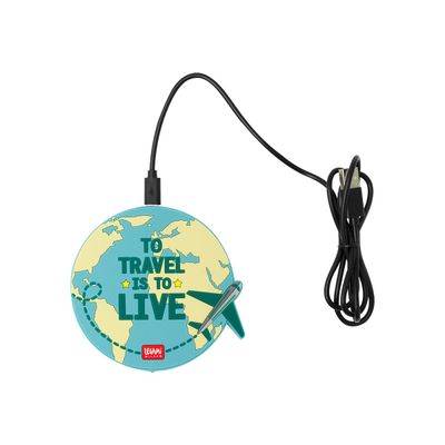 Legami - Chargeur de téléphone fantaisie - motif voyage