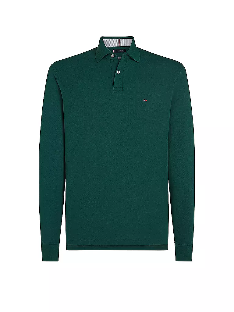 TOMMY HILFIGER Poloshirt Regular Fit 1985 dunkelgrün
