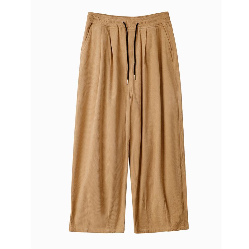 Giuliana - Corduroy broek met wijde pijpen