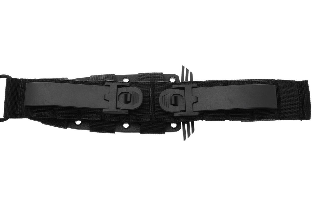 Extrema Ratio Ermes Operativo, Black 04.1000.0443/BLK/OP vaststaand mes
