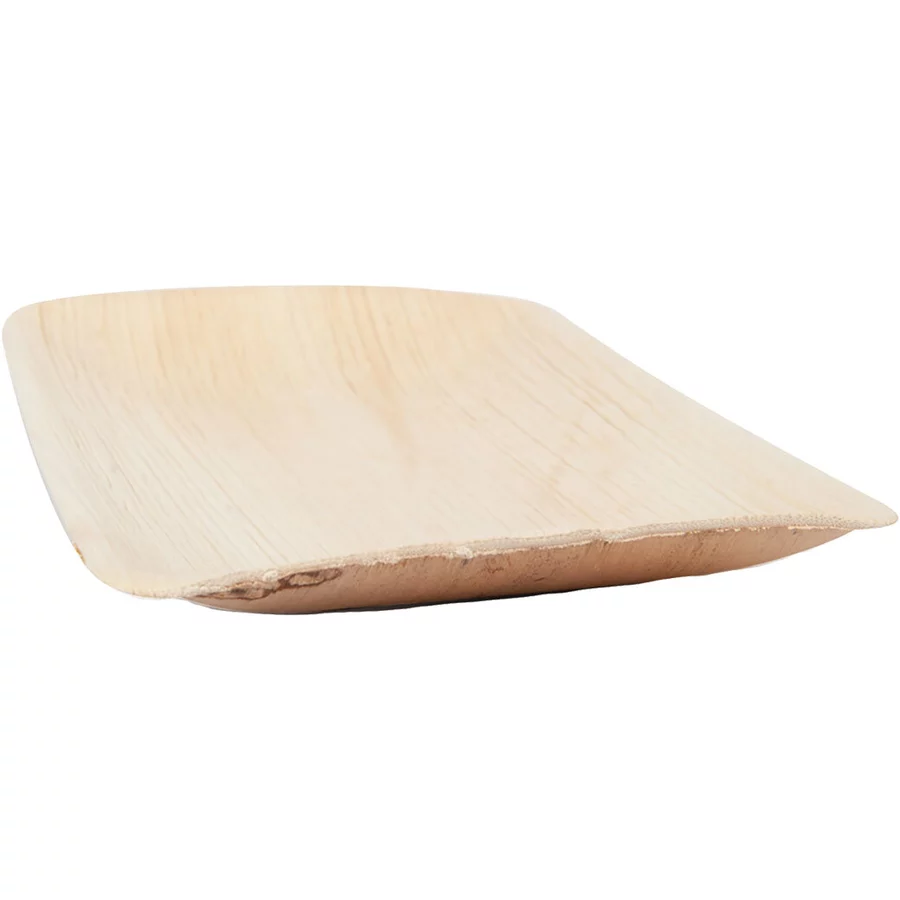 Luxentu Einwegteller 17.5 x 12.5 cm 25er Set natur