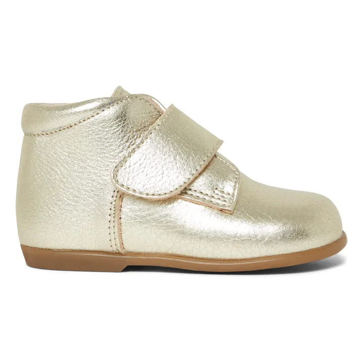 Poppée Bottillons Scratchs Cadet | Doré