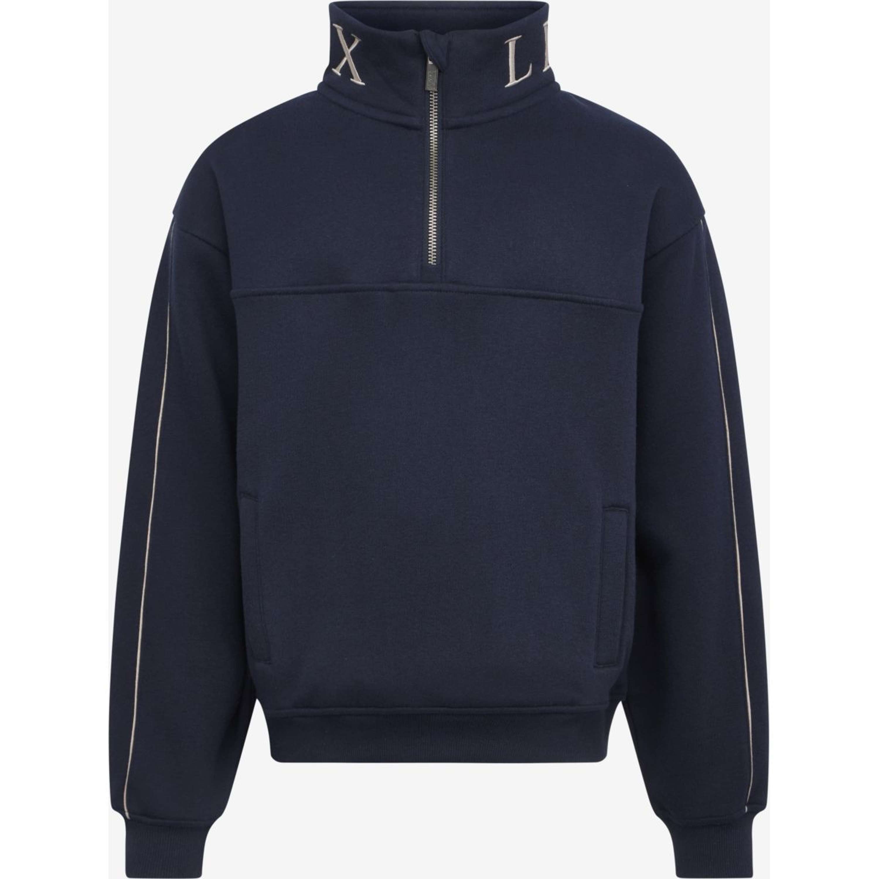 LeMieux Trui Young Rider Kate Quarter Zip Navy