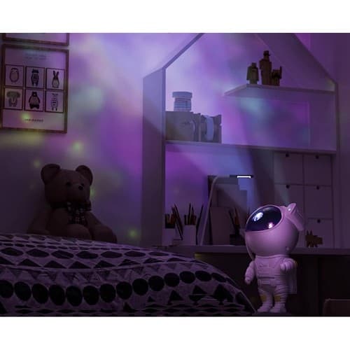 Izoxis 21857 astronaut LED-stjerneprojektor