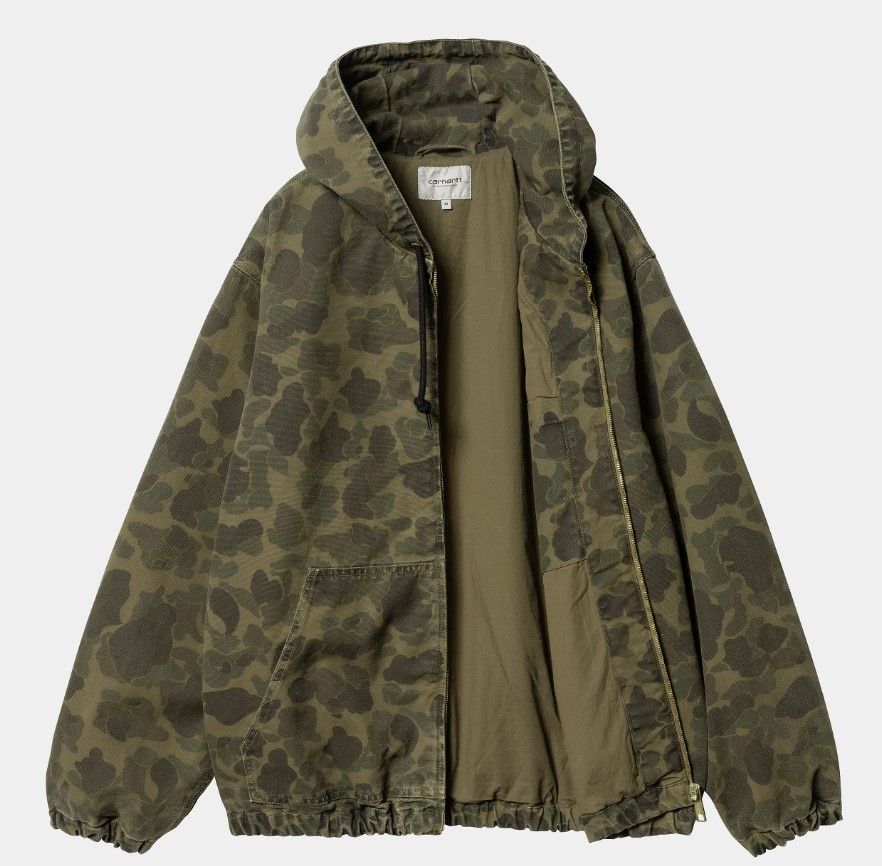 Carhartt WIP Duck Active Jacket Camo Duck Green
