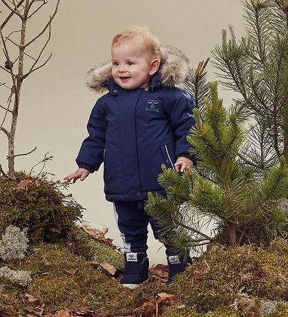 Hummel Winterjacke - hmlCanyon Tex - Black Iris