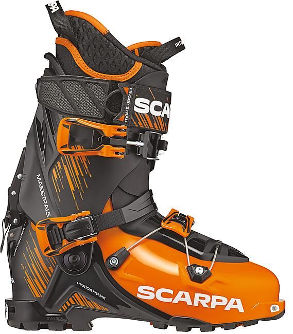 SCARPA - CHAUSSURES SKI RANDO MAESTRALE BLACK ORANGE 22/23