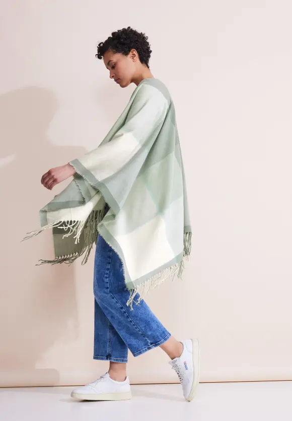 Karo Sommer Cape - dune green