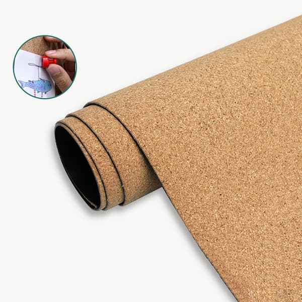 Magnetisk oppslagstavle i kork 120x60 cm