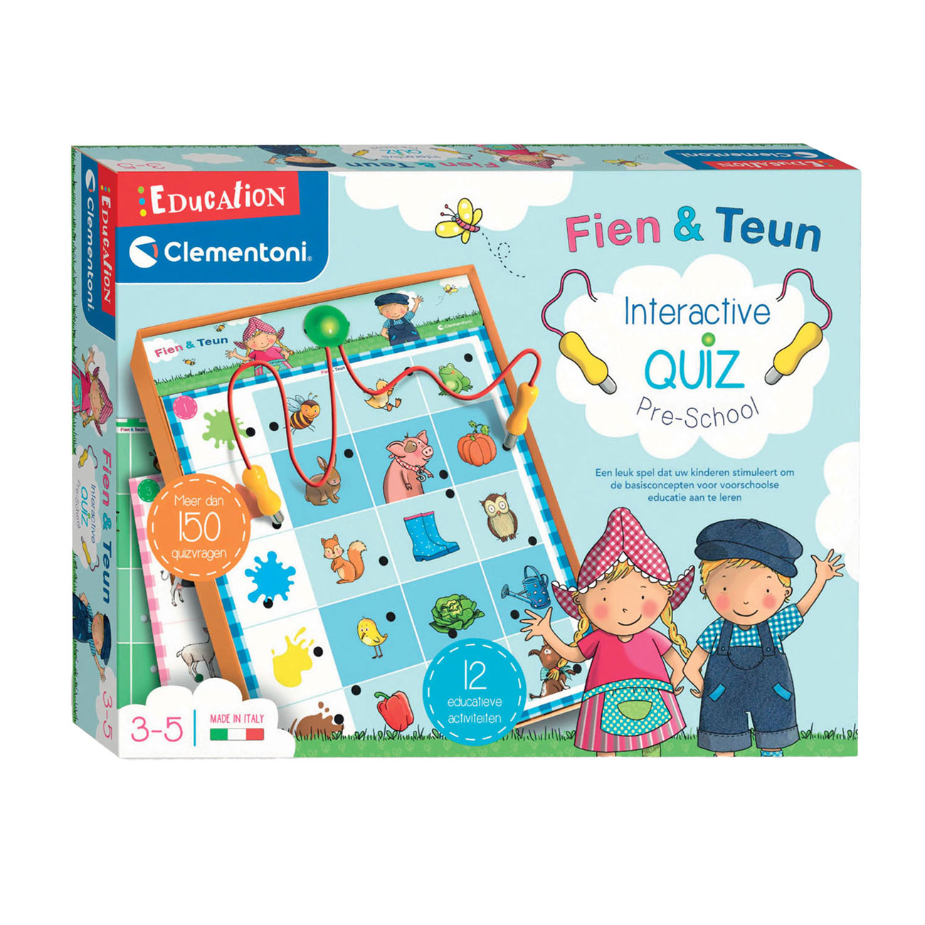 Clementoni Interactieve Quiz Fien & Teun