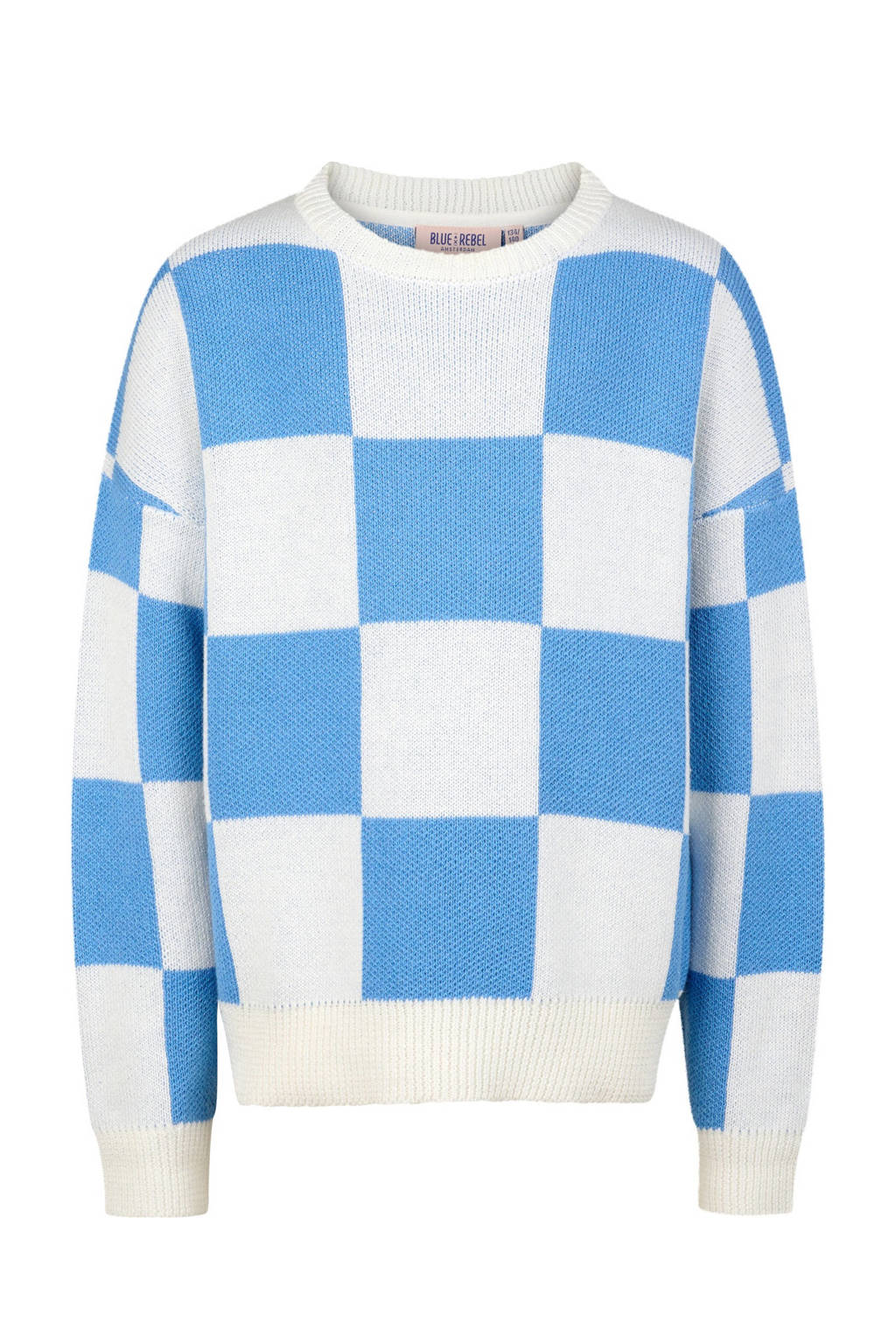 Blue Rebel gebreide trui blauw