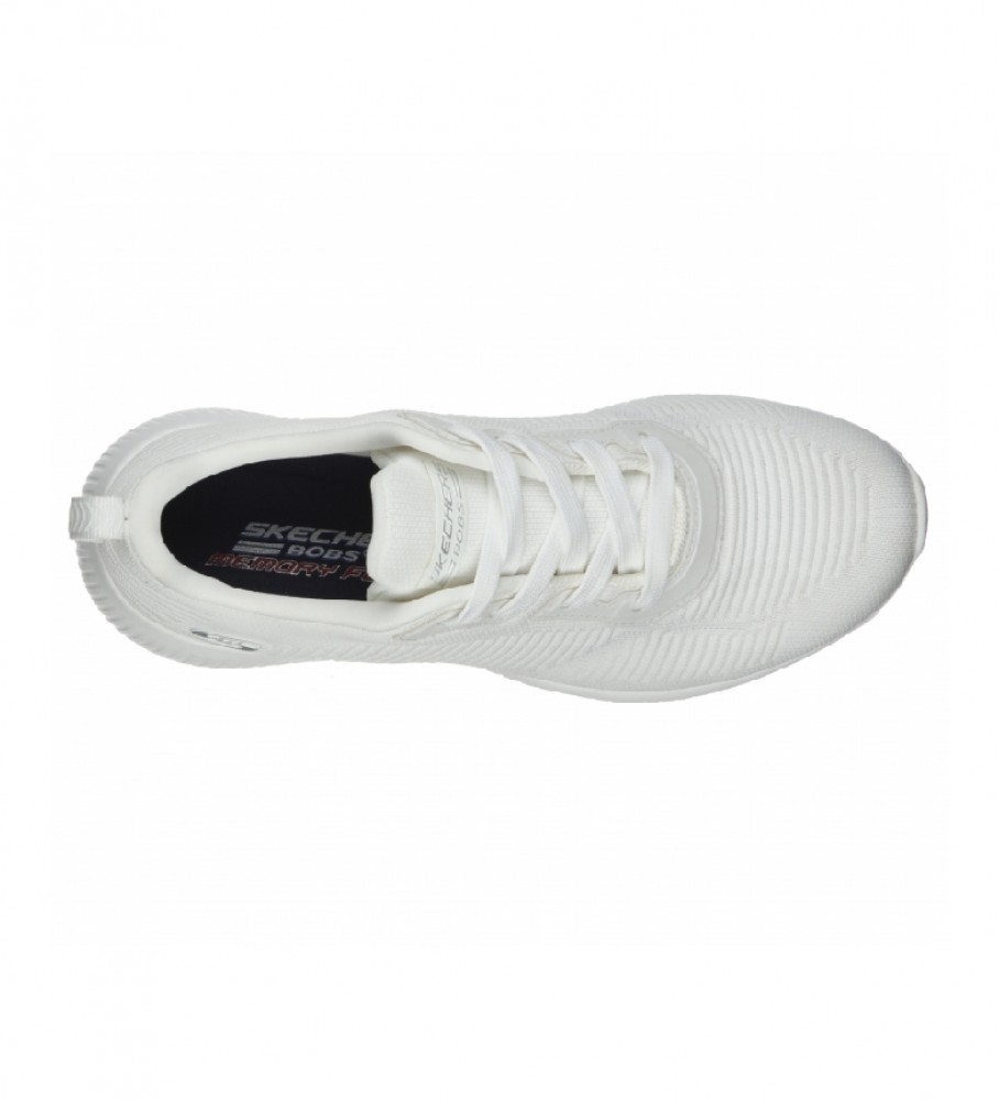 Tênis Skechers Bobs Sport Squad Tough Talk Branco