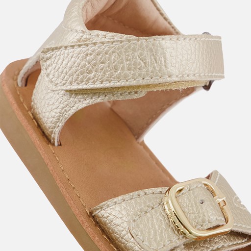 Shoesme Classic Sandalen goud Leer