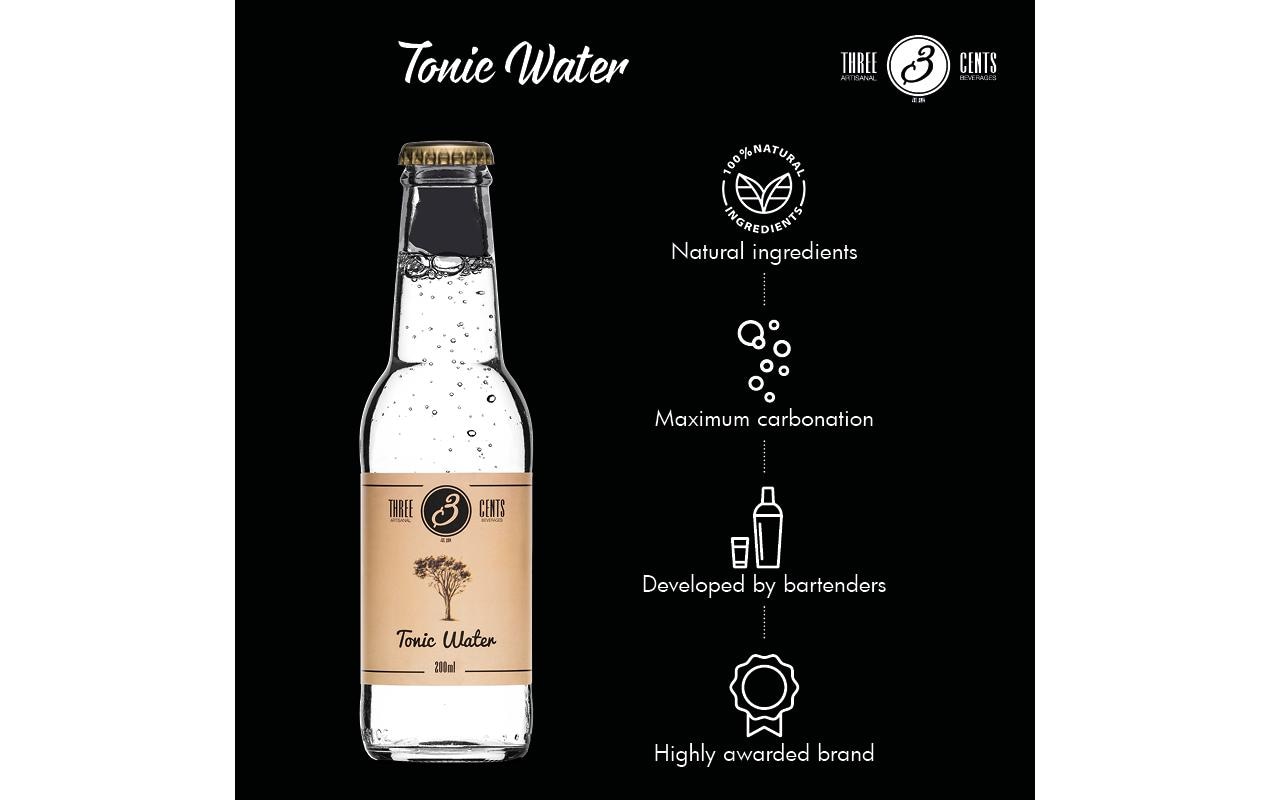 Soft-Drinks Tonic Water 6 x 0.2 lErfrischungsgetränk mit Tonicgeschmack