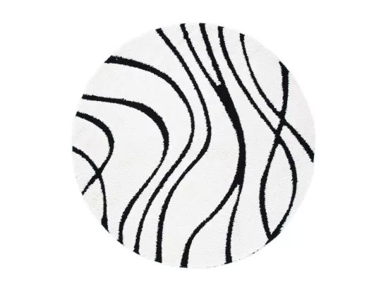 Tapis Black 122 X 122 cm - Naples