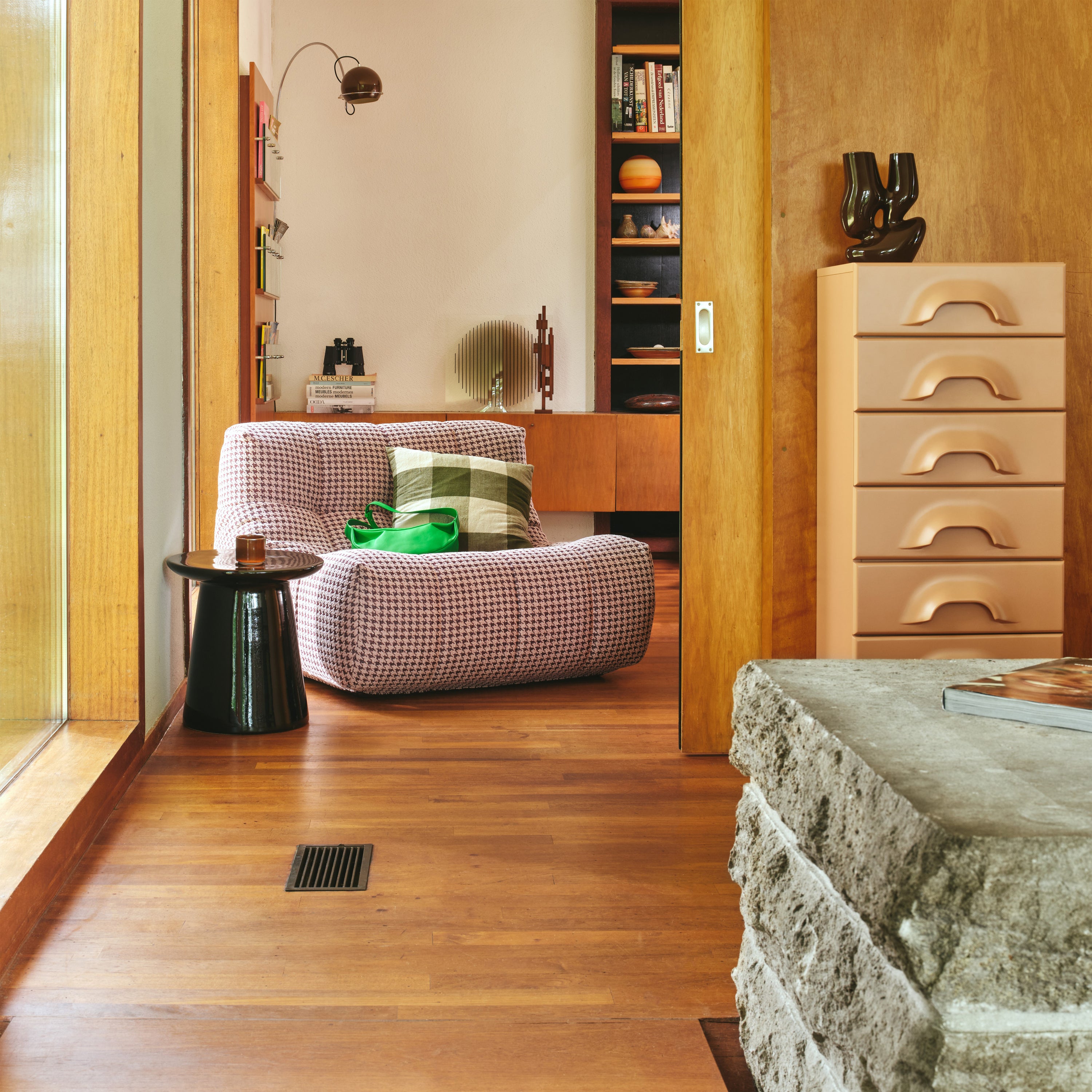 HKliving Lazy Lounge Fauteuil - Lobby