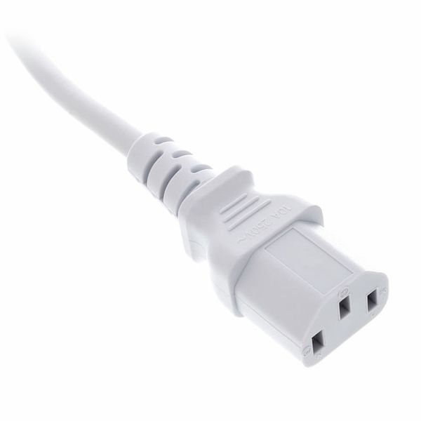 the sssnake EU Power Cable 1.8m White