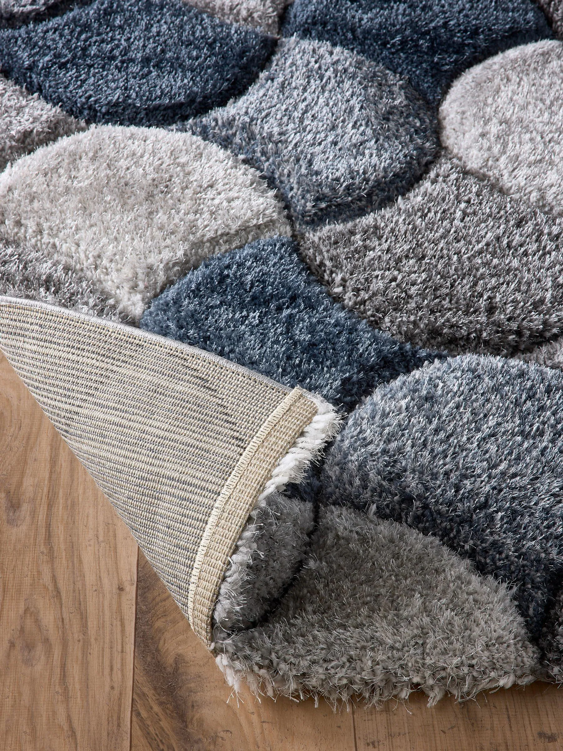 Origin Rugs 3D Scallop Shaggy Rug