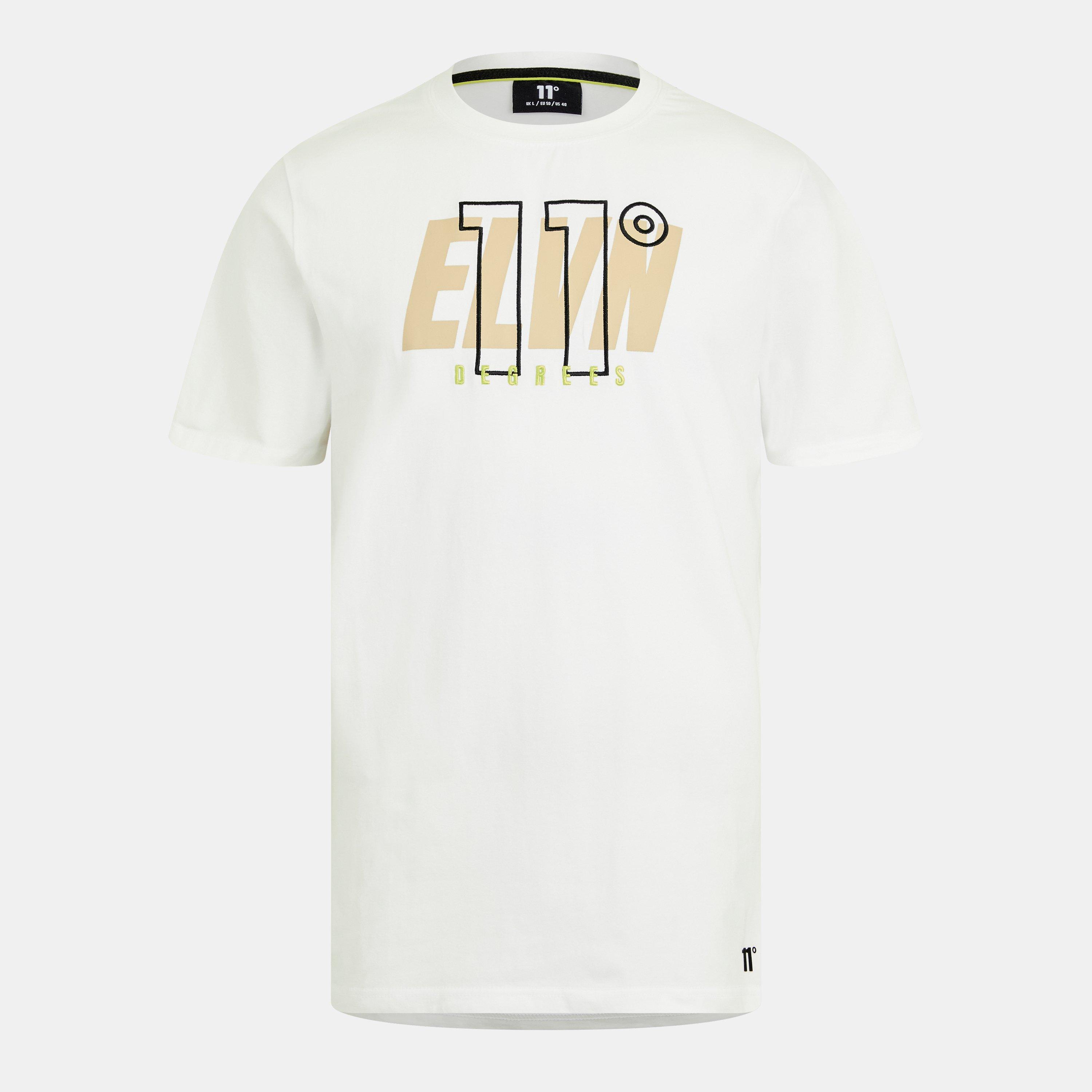 11 Degrees 11D Mytton Graphic T Shirt Mens