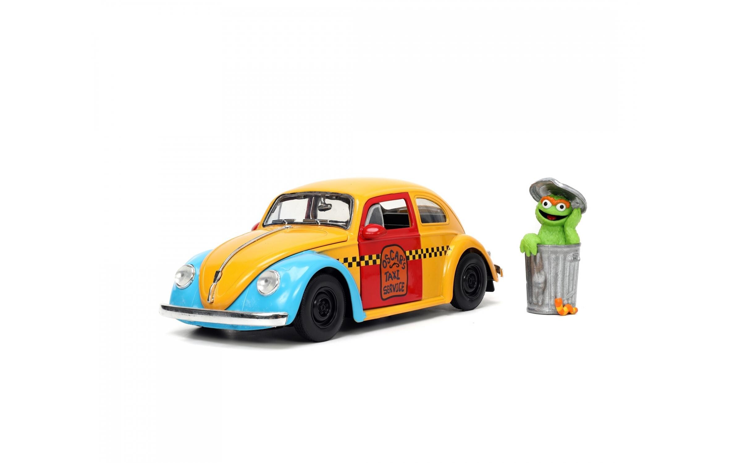 VW Beetle Sesame Street 1:241959 Volkswagen Käfer Modell im Sesamstrasse Design