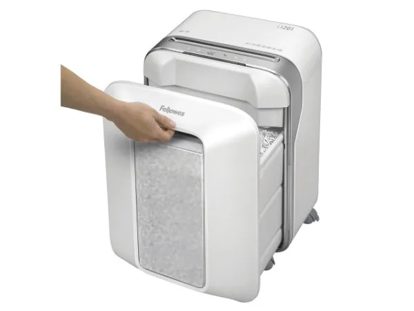 Makulator Fellowes Powershred® LX211 micro-cut 2x12 mm hvid (P-5)