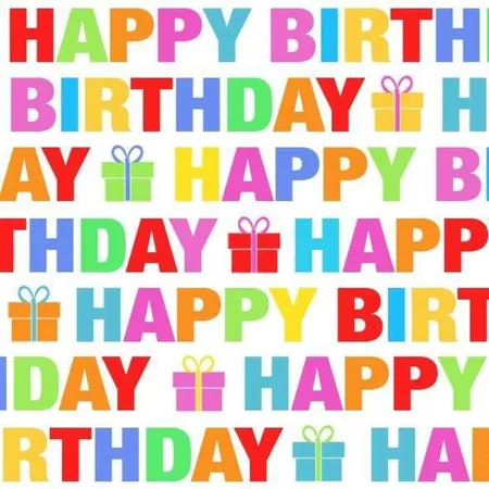 Braun & Company Serviette Atelier Colour Birthday 25x25 cm, 20 Stück