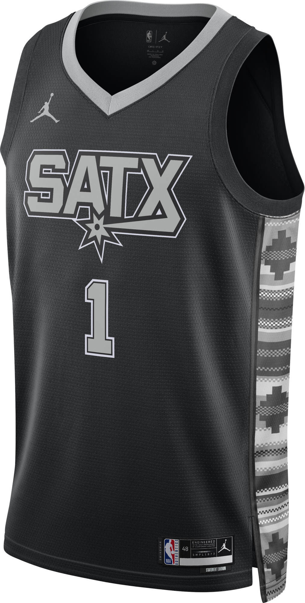 Nike| Herren Basketballtrikot NBA VICTOR WEMBANYAMA SAN ANTONIO SPURS STATEMENT EDITION