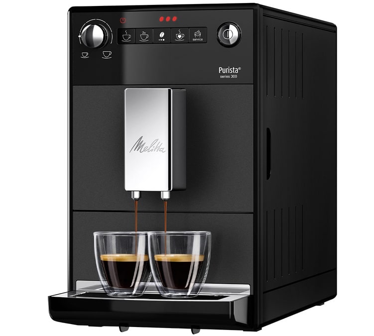 MELITTA Purista®  F230-104 noir mat Garantie 3 ans Coloris:Noir