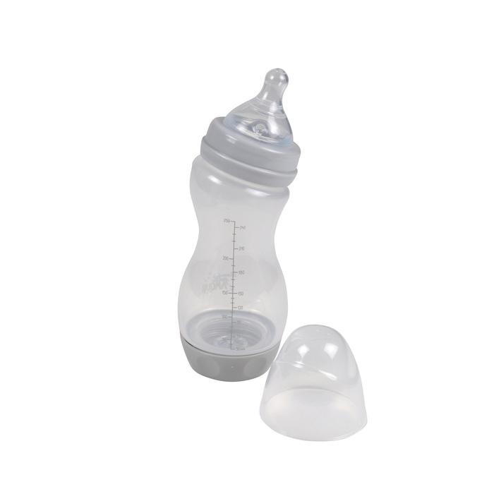BIBERON ERGONOMIQUE COL LARGE TETINE DEBIT VARIABLE 250ML